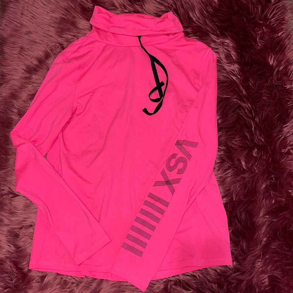 NWOT! VSX Running Top Keyhole Sleeve and Cinch-able Collar